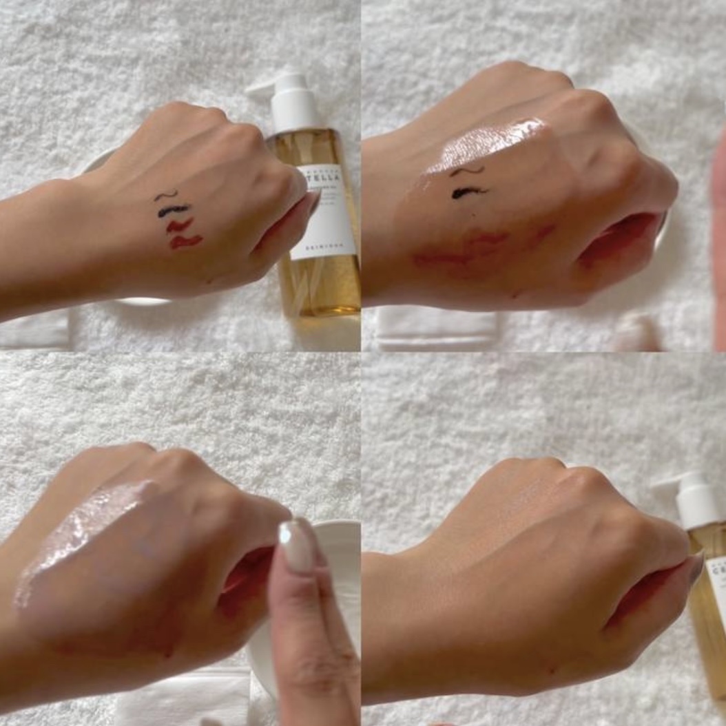 センテラ ライトクレンジングオイル/SKIN1004/オイルクレンジングを使ったクチコミ（2枚目）