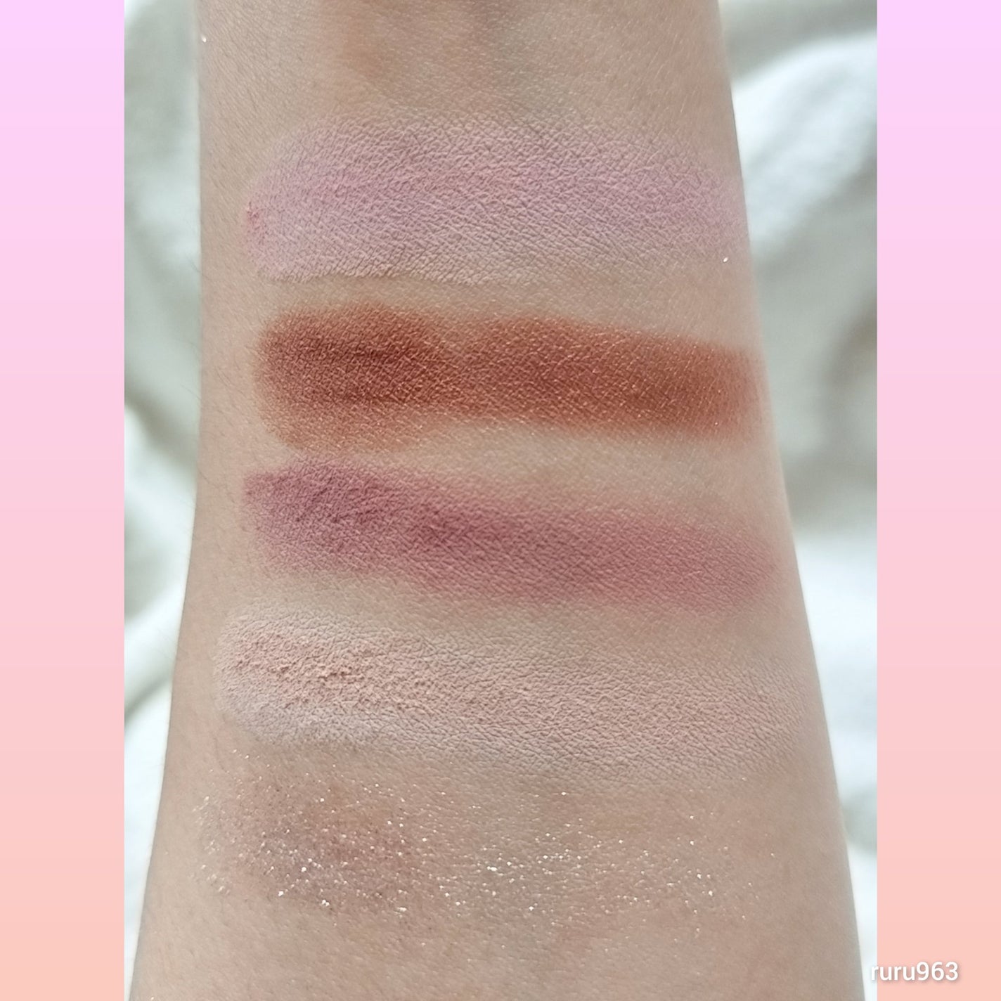 ミャオパウズアイシャドウパレット/MilleFée/アイシャドウパレットを使ったクチコミ(2枚目)