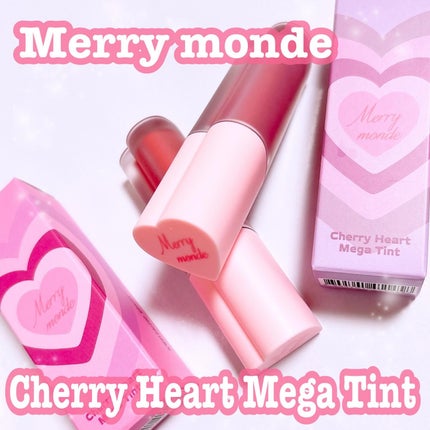 チェリーハート メガティント/Merrymonde/リップティントを使ったクチコミ(1枚目)