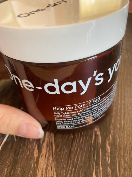 ヘルプミー! ポア-Tパッド/One-day's you/トナーパッドを使ったクチコミ(7枚目)