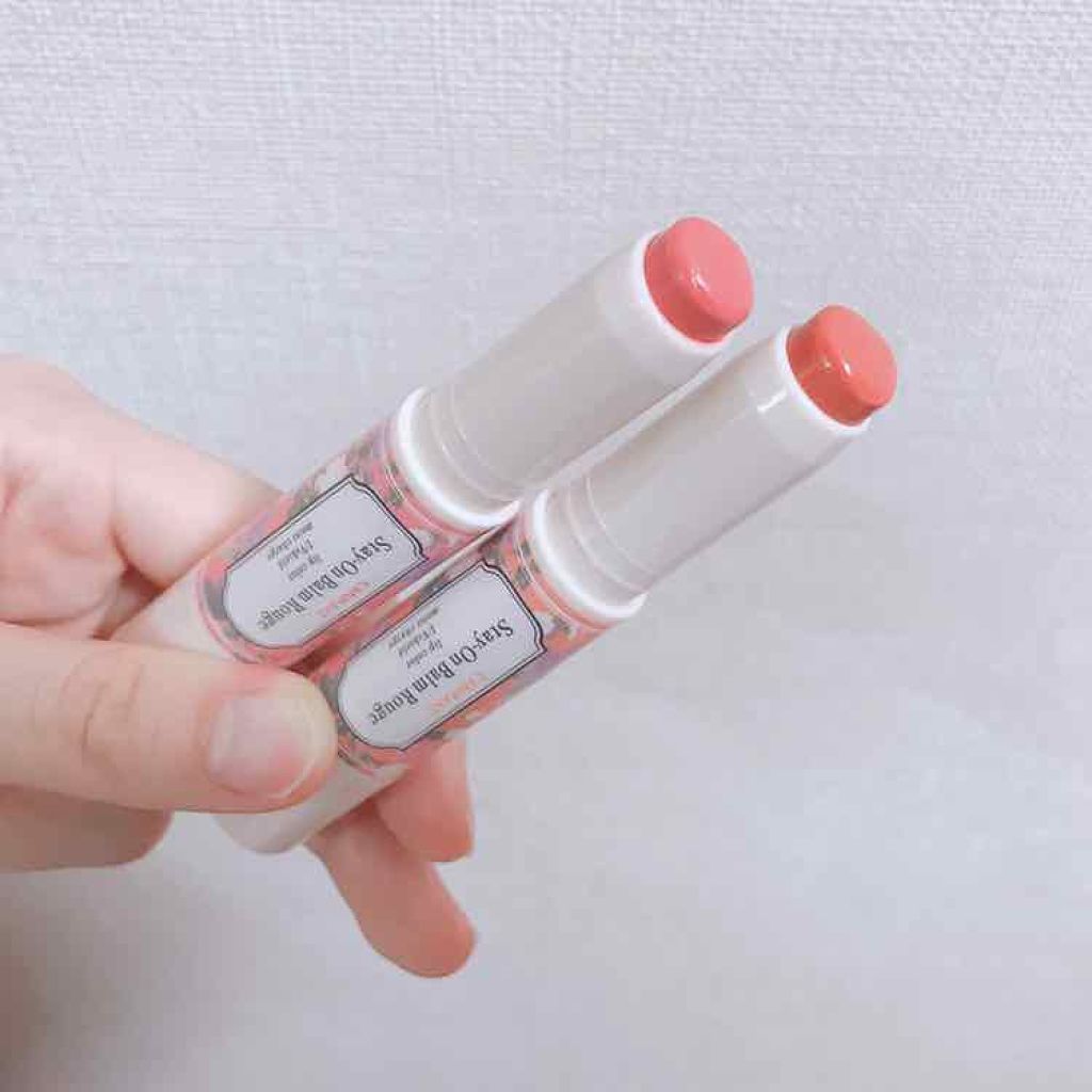 ステイオンバームルージュ/キャンメイク/口紅を使ったクチコミ（3枚目）