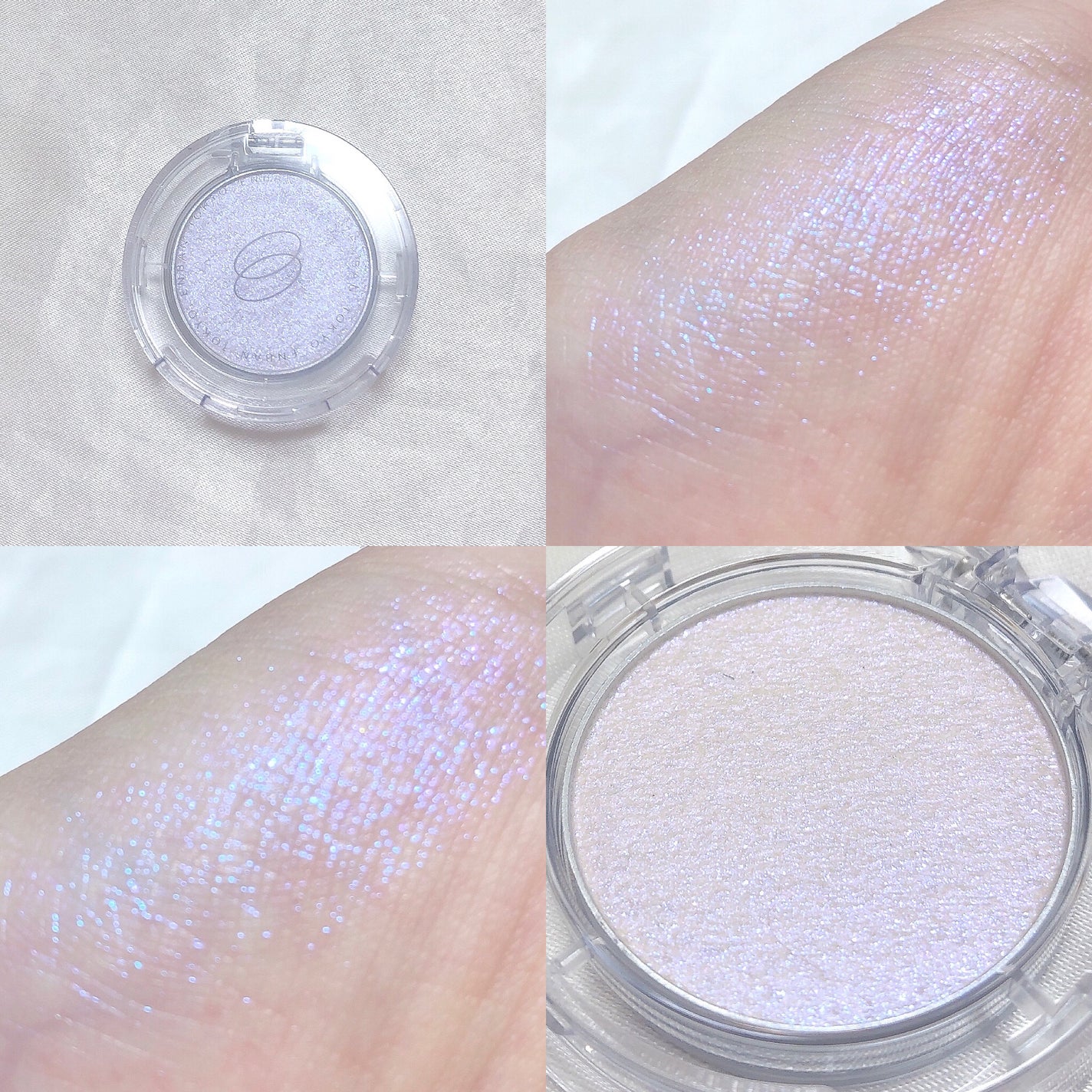 マルチグリッターカラー/ENBAN TOKYO/単色アイシャドウを使ったクチコミ(5枚目)