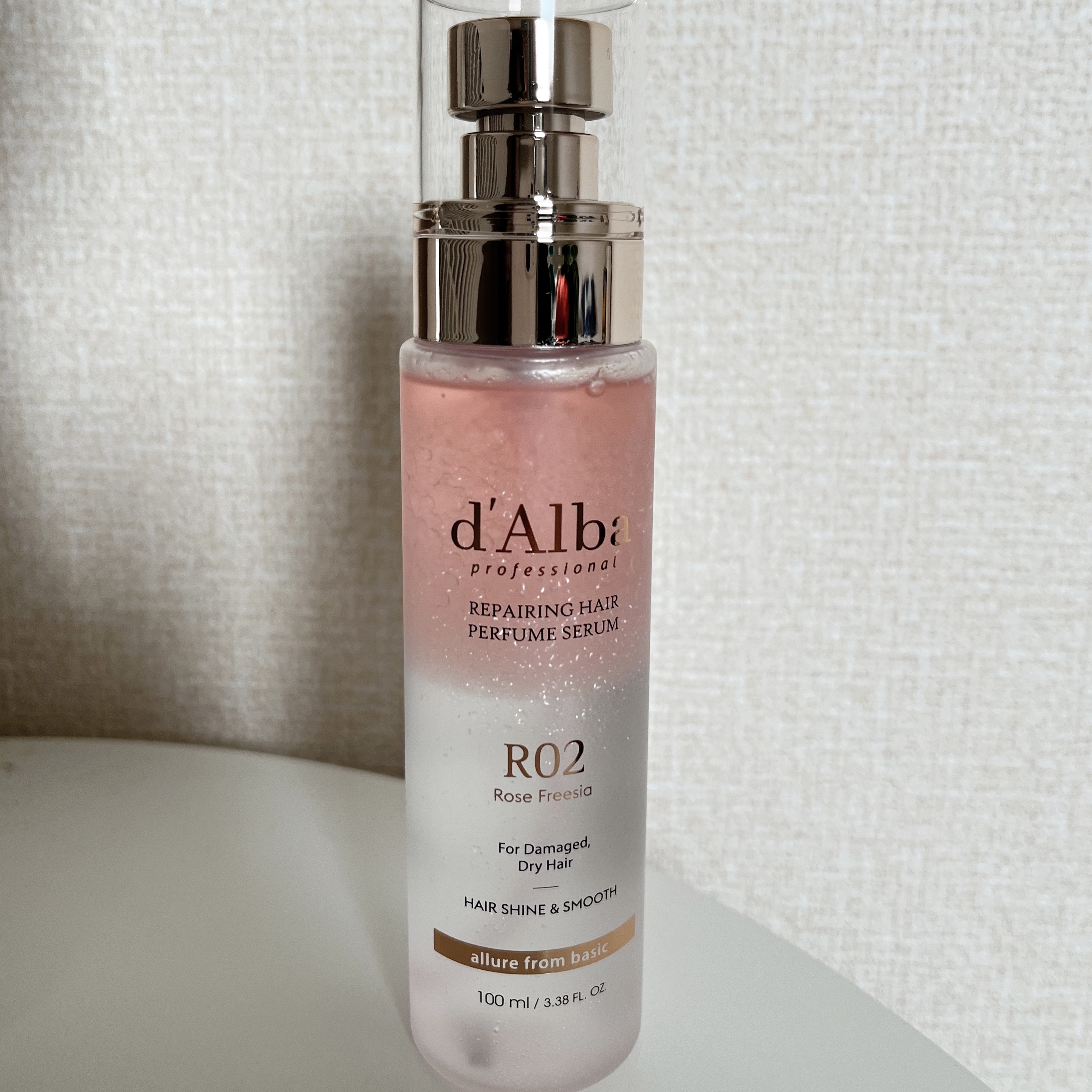 プロフェッショナルリペアリングヘアパヒュームセラム/ダルバ/ヘアミストを使ったクチコミ（1枚目）