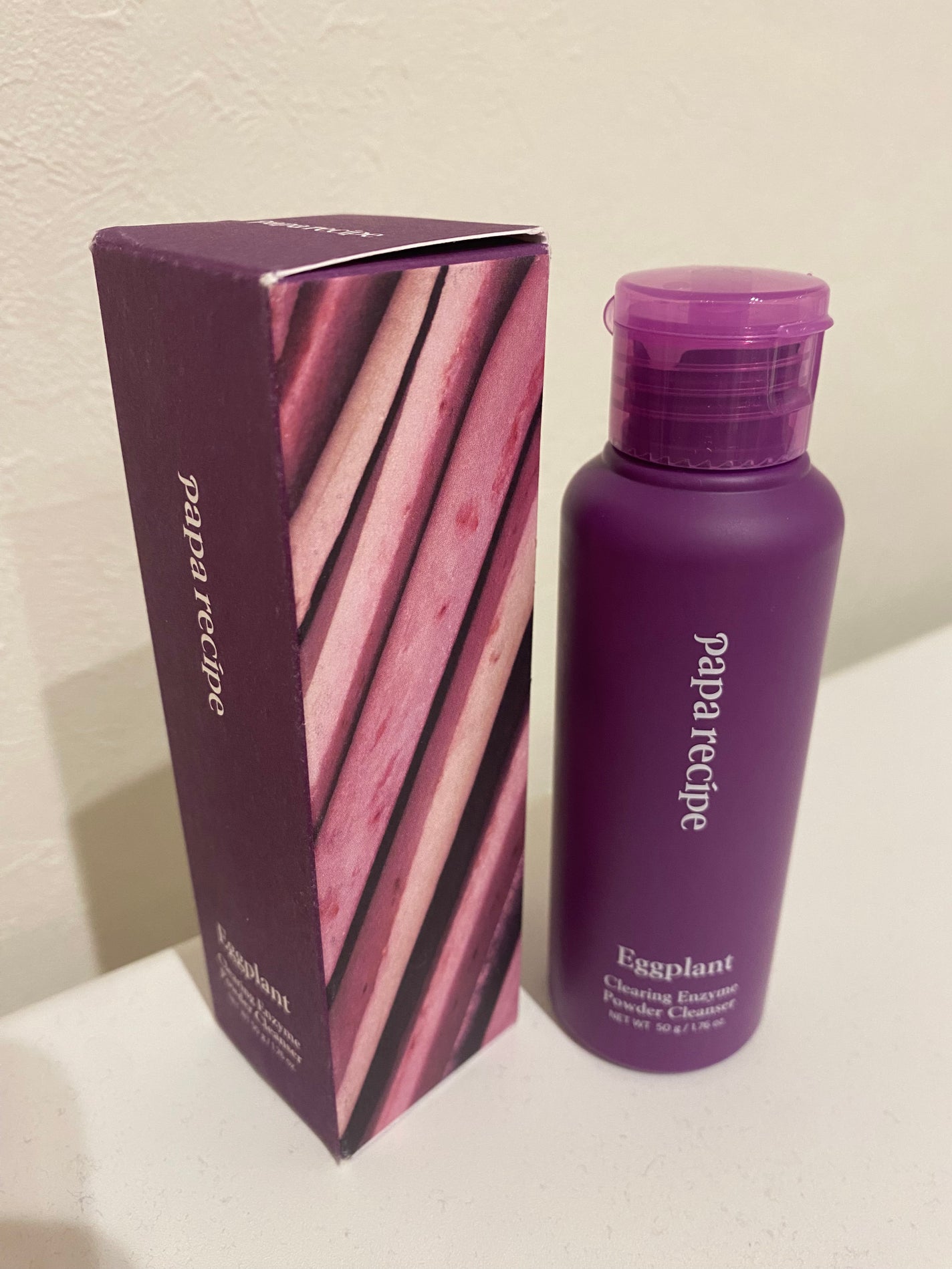 ナスクリアリング酵素洗顔パウダー/PAPA RECIPE/洗顔パウダーを使ったクチコミ(2枚目)