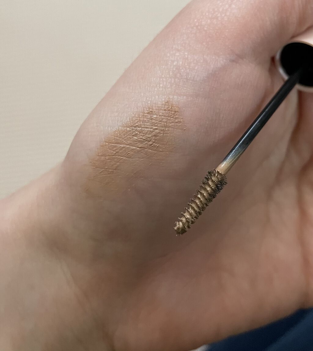 アイブロウマスカラ 02 アッシュブラウン/Kirei&co./眉マスカラを使ったクチコミ（2枚目）