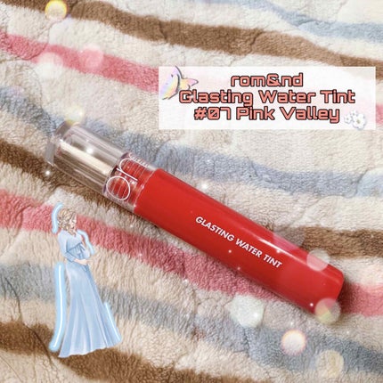 グラスティングウォーターティント/rom&nd/リップティントを使ったクチコミ(1枚目)