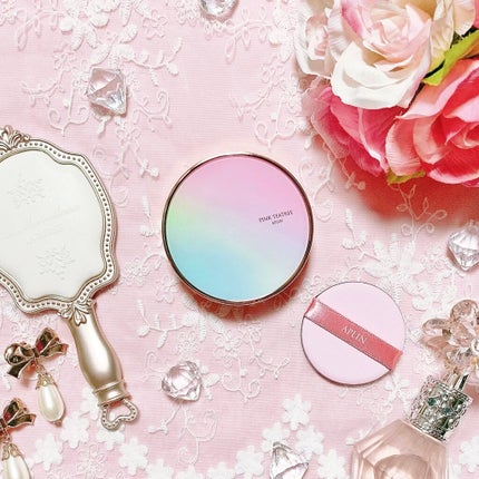 ピンクティーツリーカバークッション/APLIN/クッションファンデーションを使ったクチコミ(2枚目)