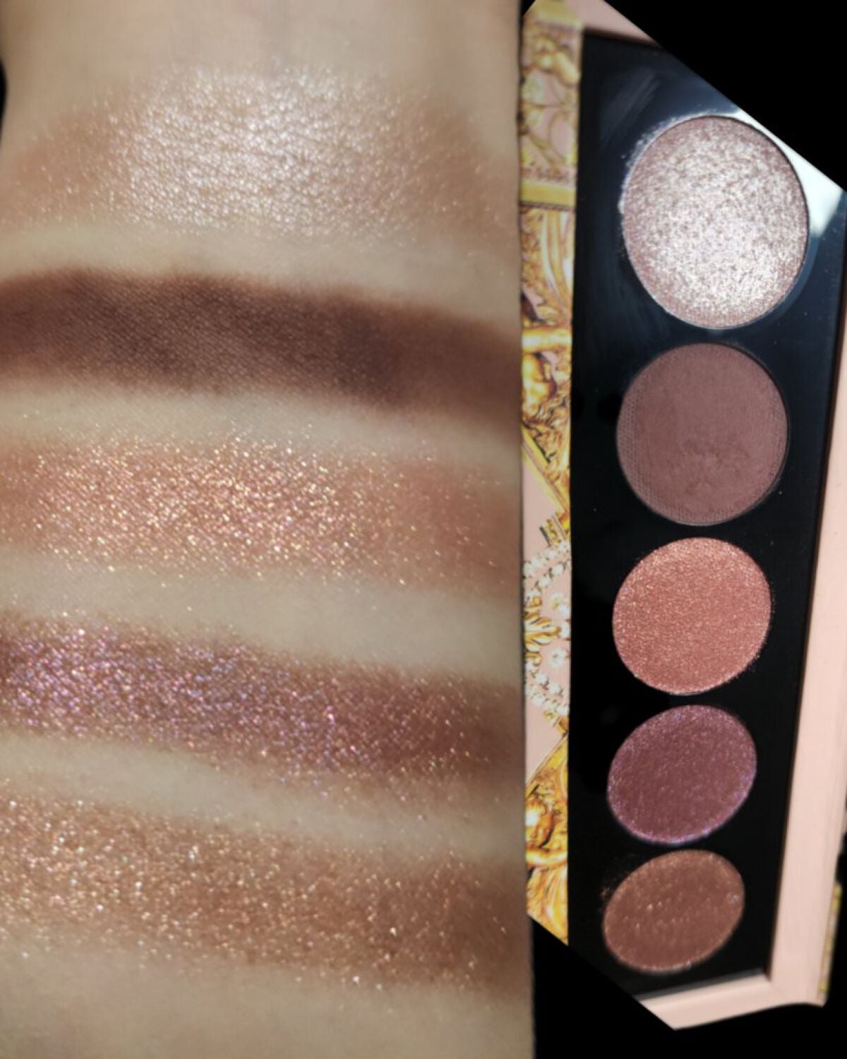 Celestial Nirvana Eye Shadow Palette/PAT McGRATH LABS/アイシャドウパレットを使ったクチコミ(4枚目)