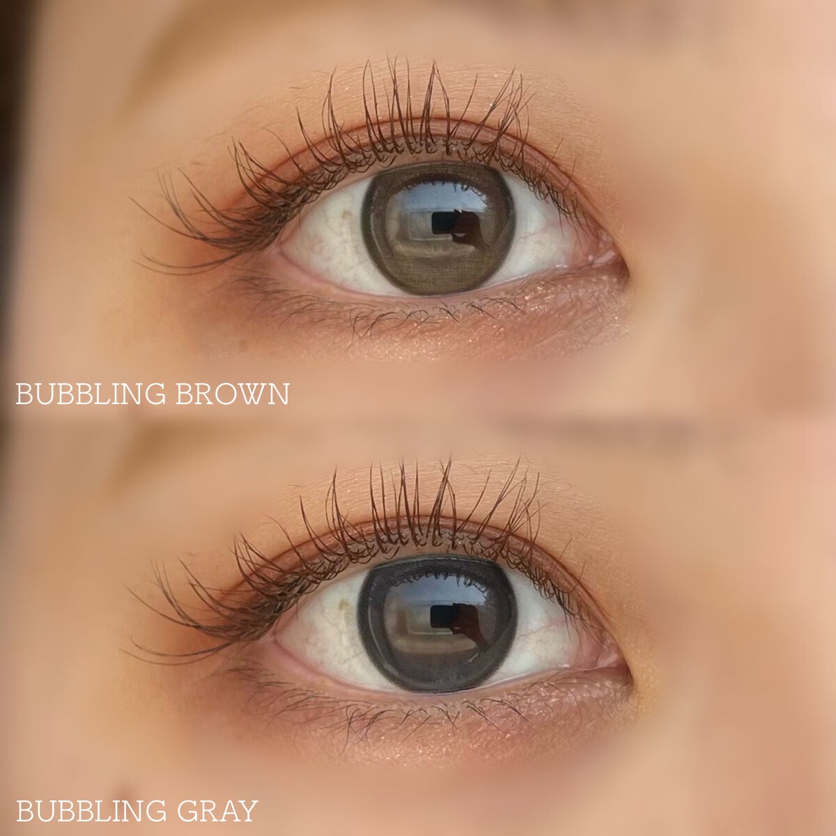 BUBBLING/otr/カラーコンタクトレンズを使ったクチコミ(2枚目)