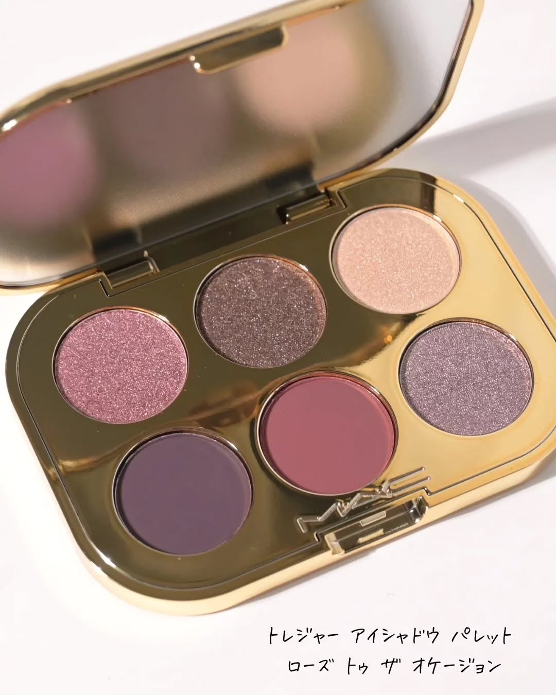 トレジャー アイシャドウ パレット ×6/M・A・C/アイシャドウパレットを使ったクチコミ(2枚目)