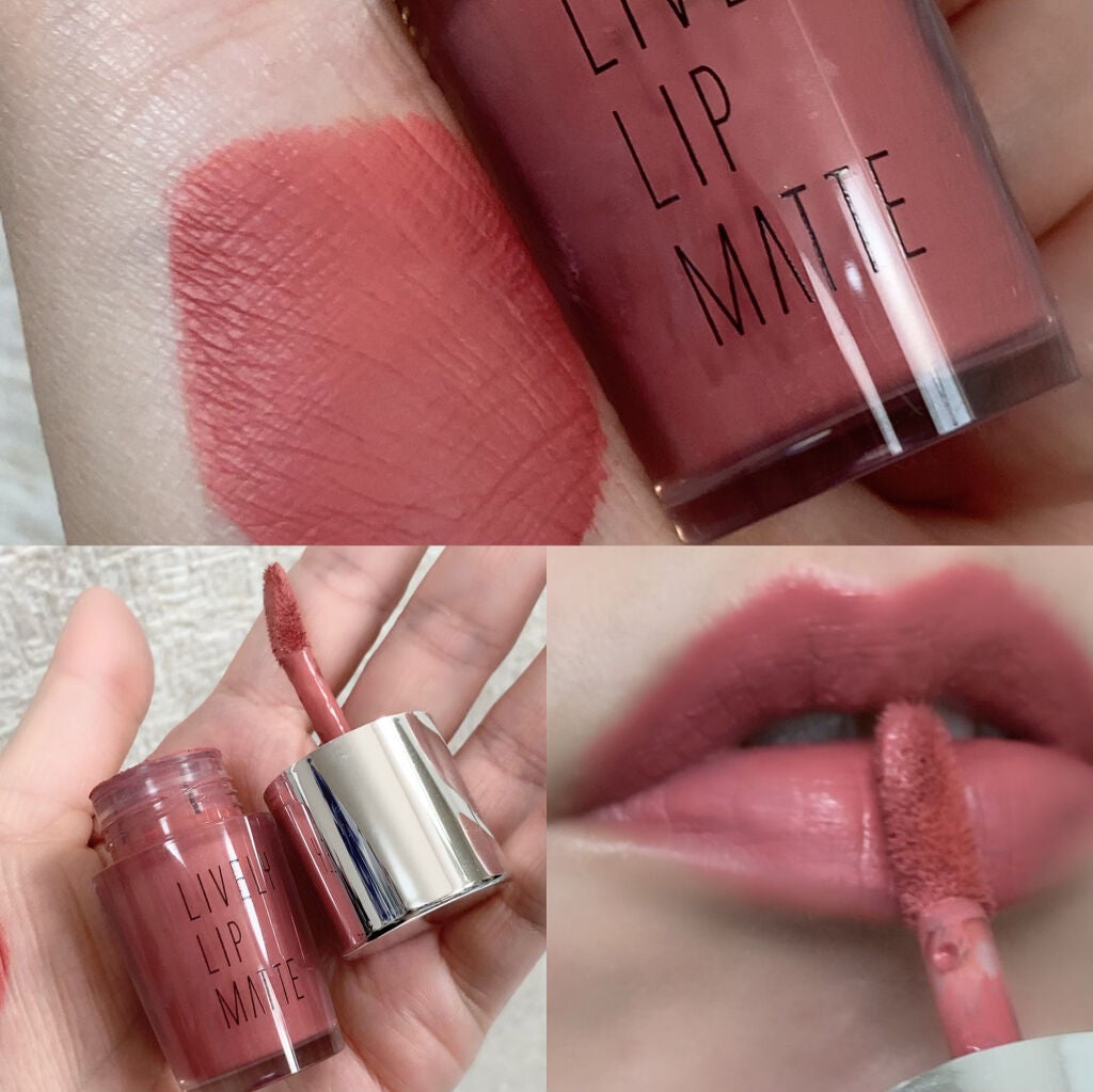 ライブリーリップマット/EGLIPS/口紅を使ったクチコミ(5枚目)