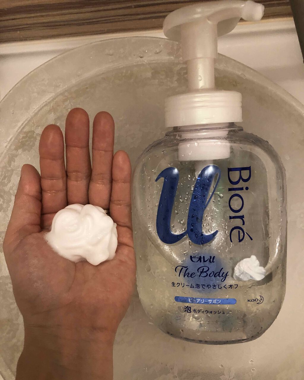ザ ボディ 泡タイプ ピュアリーサボンの香り/ビオレu/ボディソープを使ったクチコミ(2枚目)