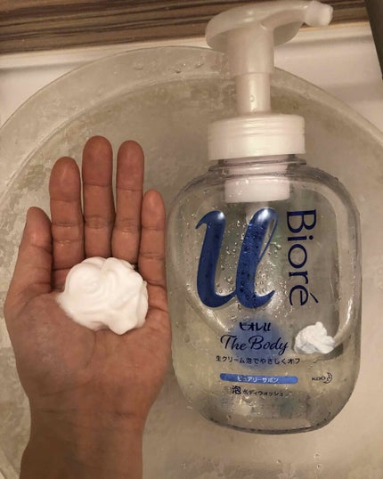 ザ ボディ 泡タイプ ピュアリーサボンの香り/ビオレu/ボディソープを使ったクチコミ(2枚目)
