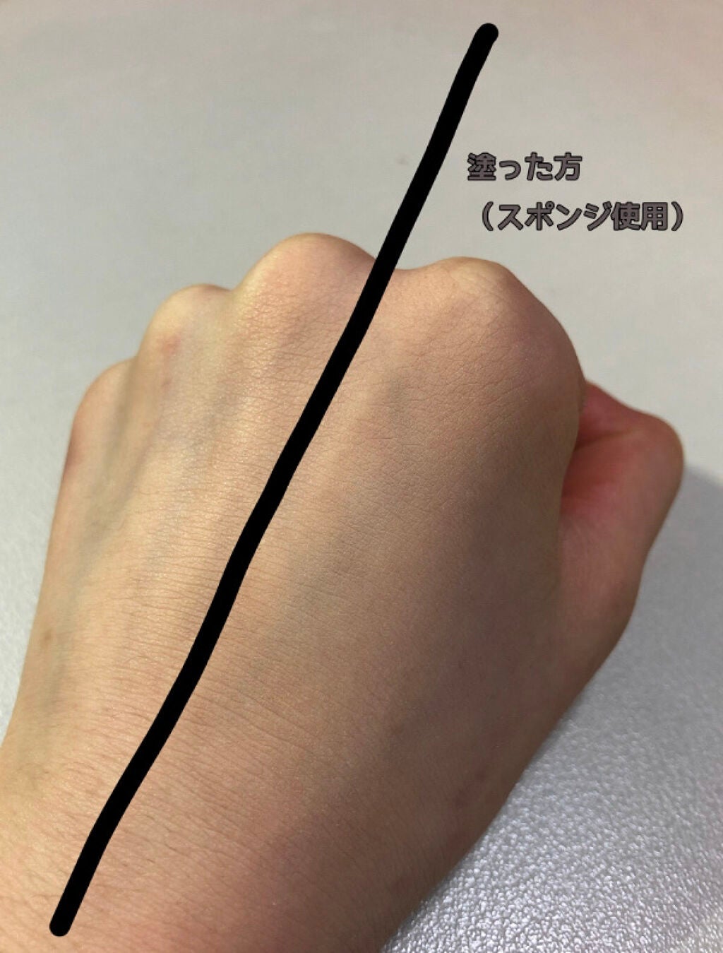 UV リキッド ファンデーション/ちふれ/リキッドファンデーションを使ったクチコミ(3枚目)