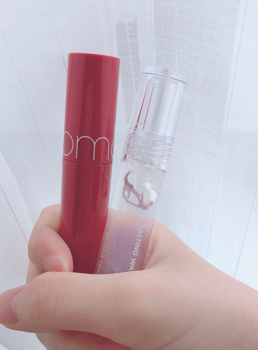 ジューシーラスティングティント/rom&nd/リップティントを使ったクチコミ(4枚目)