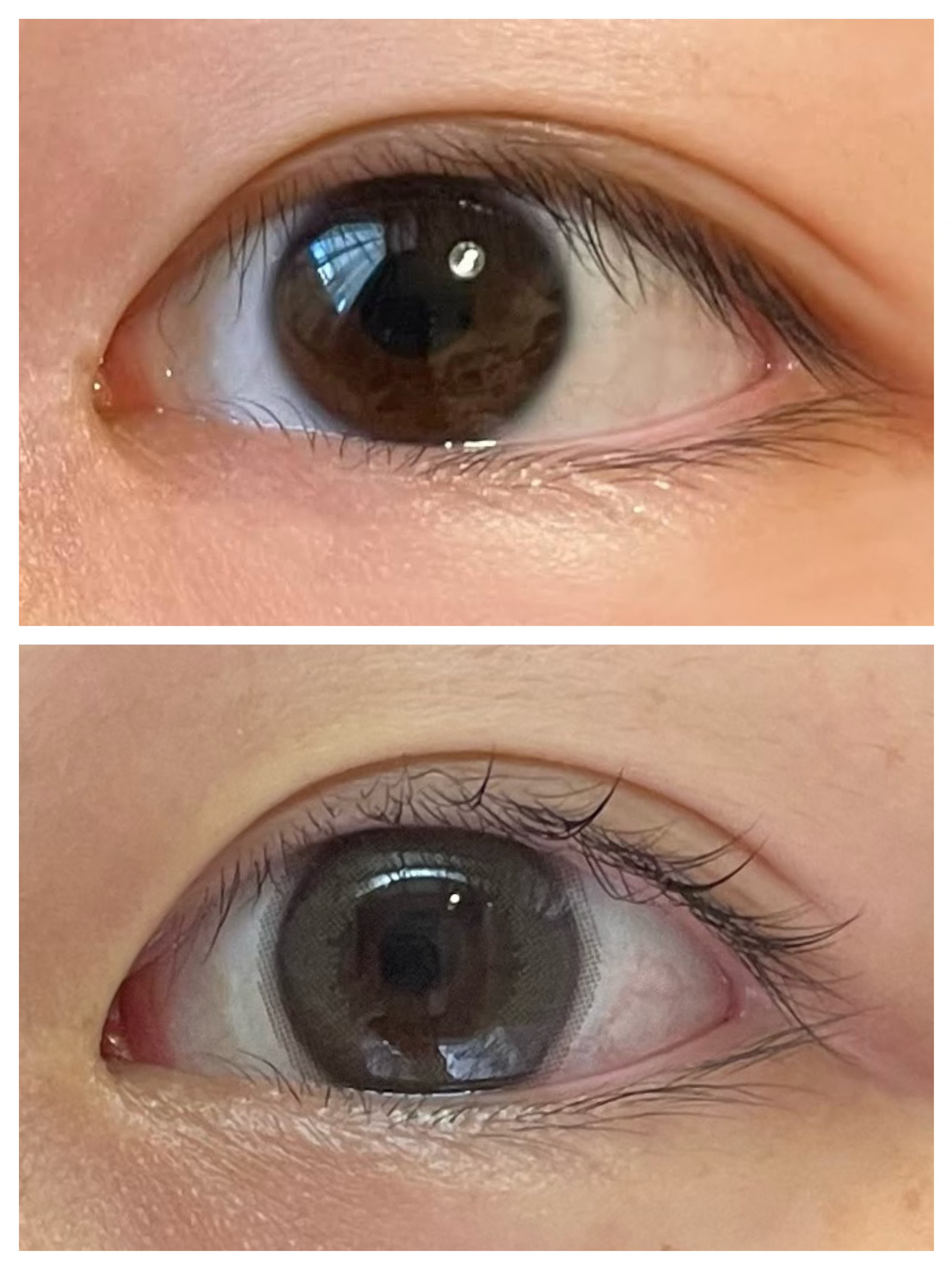 KURI-KURI/IamMe/カラーコンタクトレンズを使ったクチコミ（2枚目）