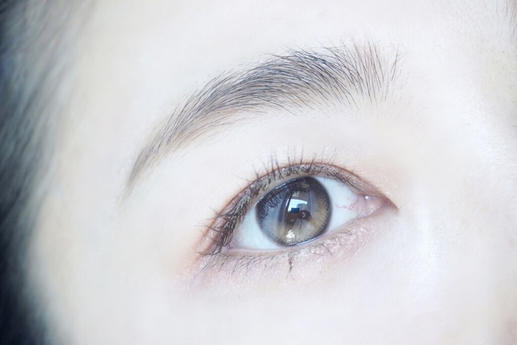 Eyelighter Glowy 1Month ブラウン/OLENS/カラーコンタクトレンズを使ったクチコミ（2枚目）