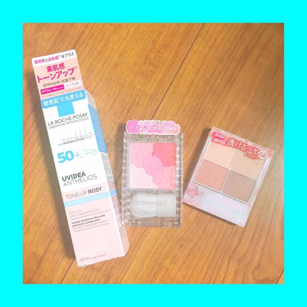 グロウフルールチークス/キャンメイク/パウダーチークを使ったクチコミ（3枚目）