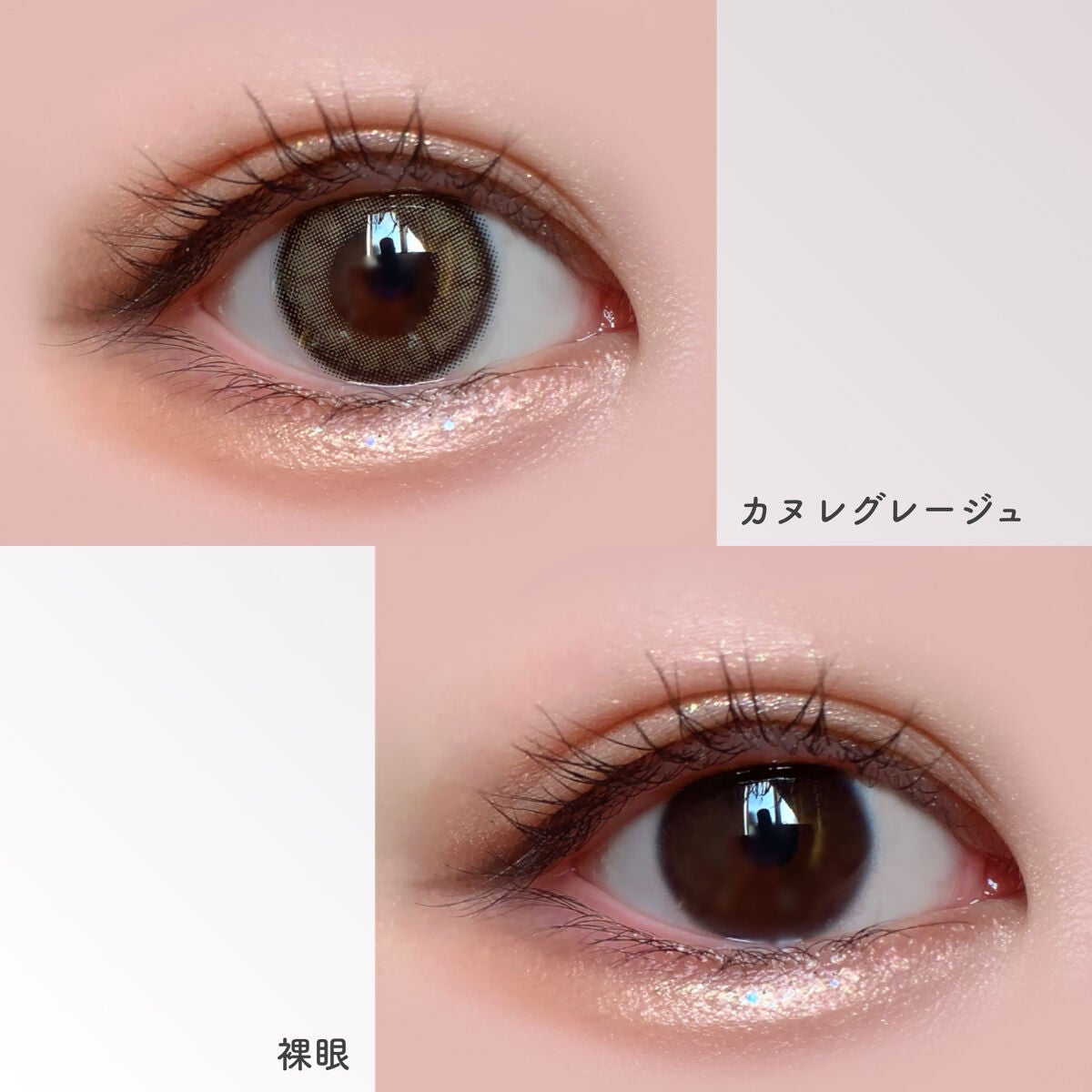 PAN太@フォロバ on LIPS 「【新色】ナチュラル細フチグレージュカラコン✨モアコン専売カラコ..」(7枚目)