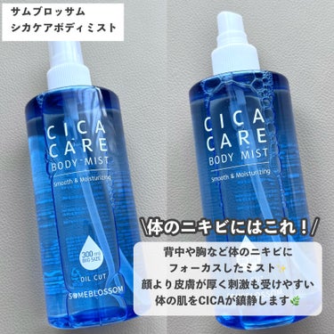 サムブロッサム 背中ニキビケアCICAボディミストのクチコミ「🏷｜サムブロッサム
CICAケアボディミスト

✄-------------------‐✄
.....」（2枚目）