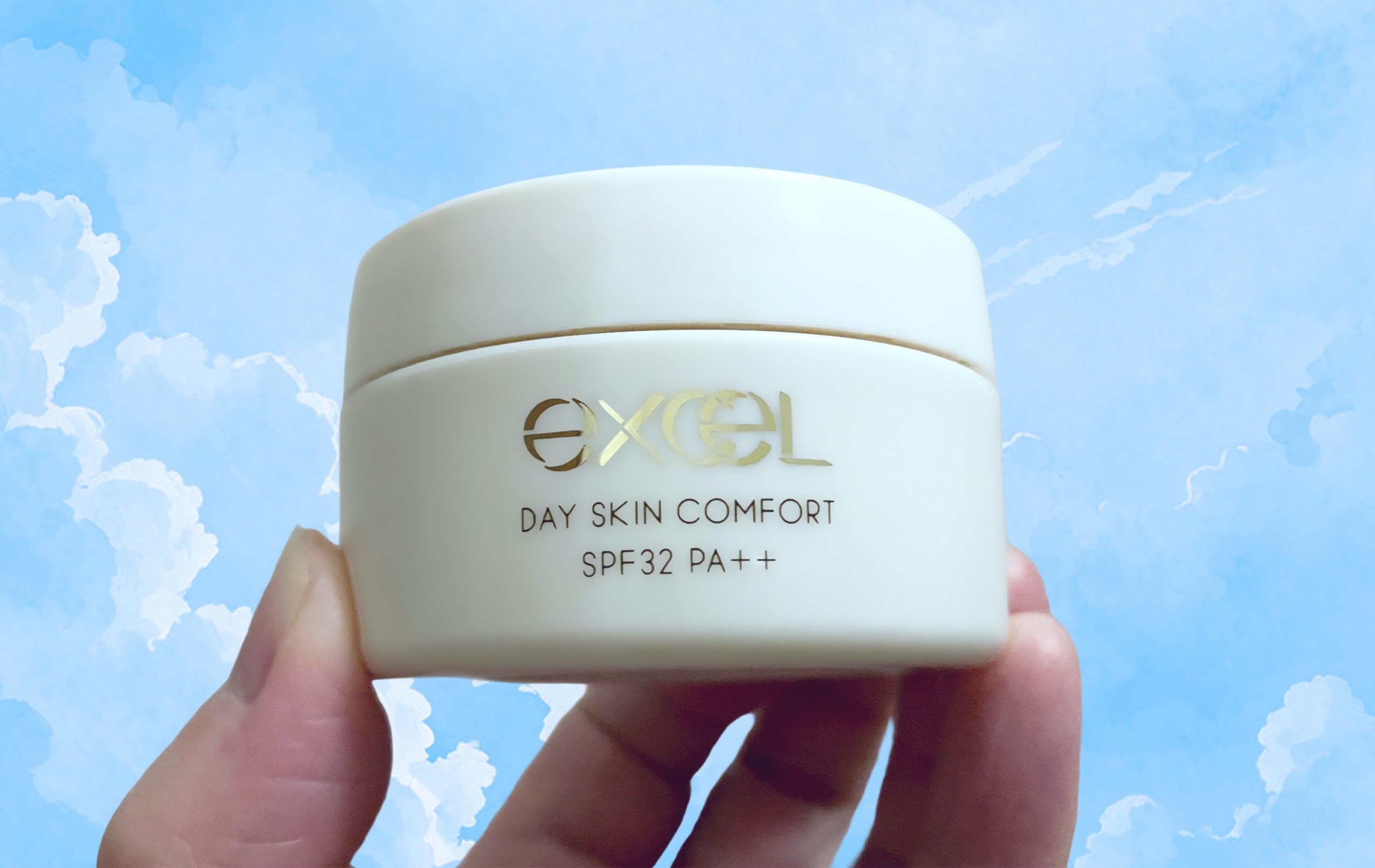 デイスキンコンフォート/excel/フェイスクリームを使ったクチコミ（1枚目）