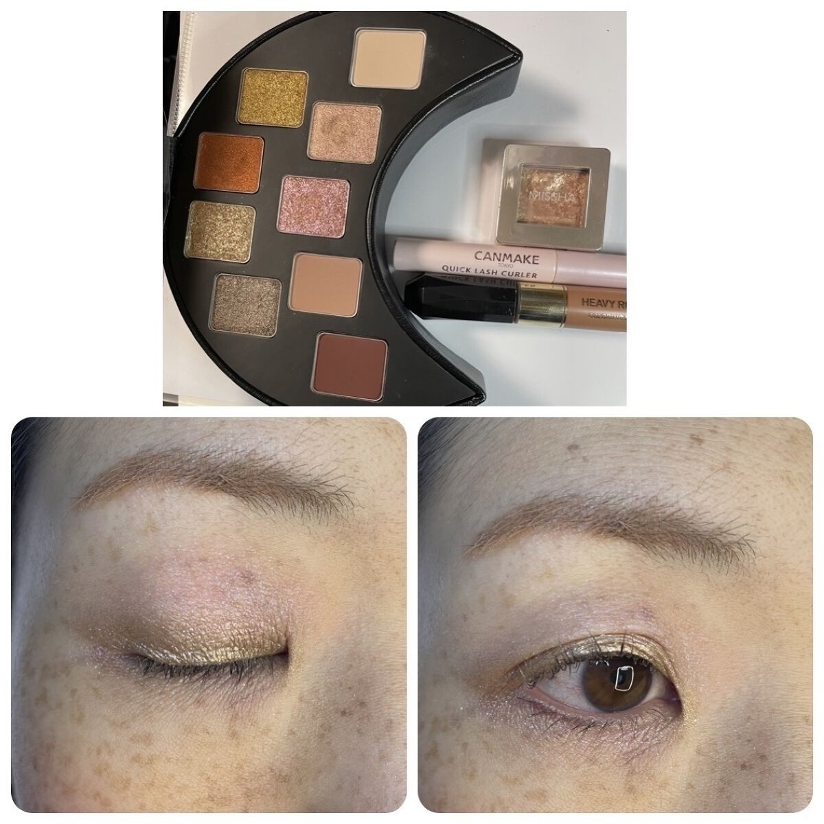 ムーン クライシス アイパレット/shu uemura/アイシャドウパレットを使ったクチコミ（1枚目）