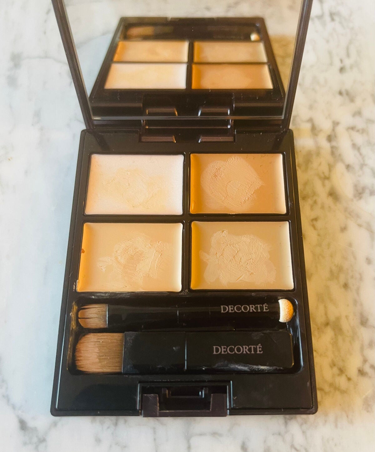 トーンパーフェクティング パレット/DECORTÉ/パレットコンシーラーを使ったクチコミ(1枚目)