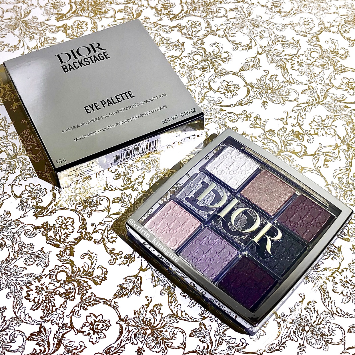 Dior パレットアイシャドウ 401 シルバー系 限定色レビュー