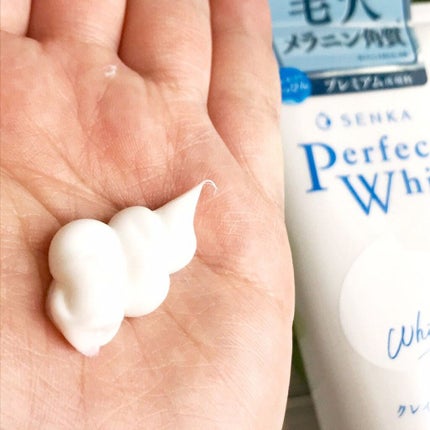 パーフェクトホワイトクレイ/SENKA(専科)/洗顔フォームを使ったクチコミ(4枚目)