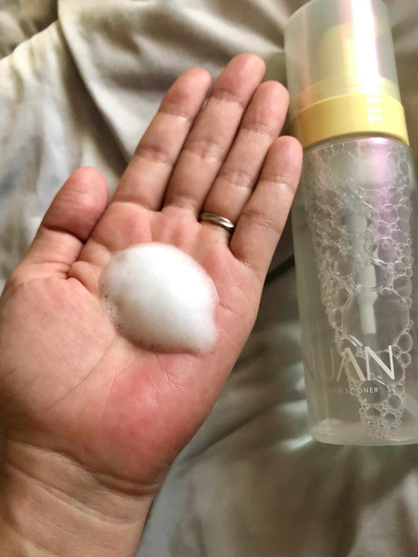 浸透バブル化粧水/NUAN/化粧水を使ったクチコミ(6枚目)