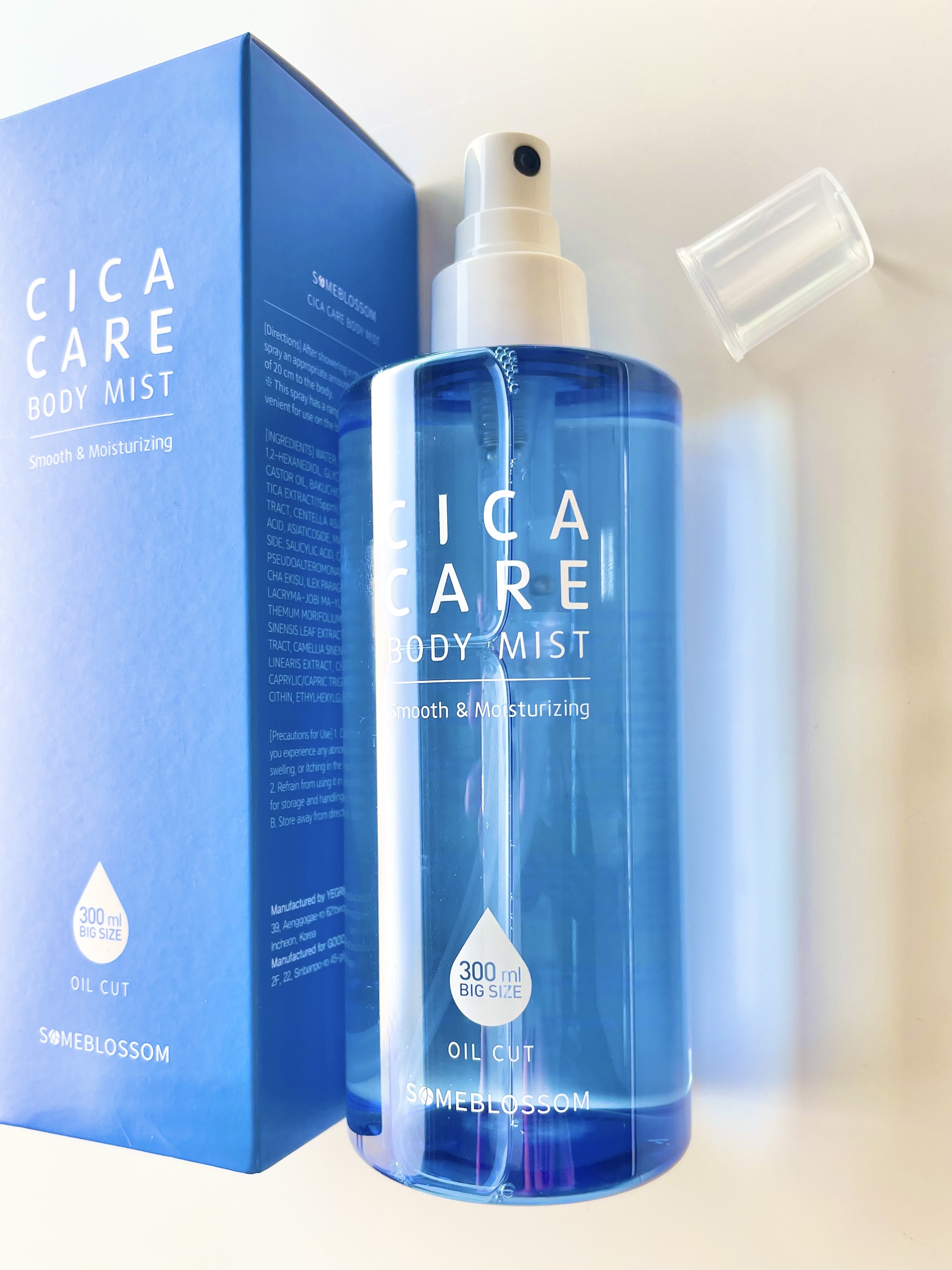 CICAケア ボディミスト/someblossom/ミスト状化粧水を使ったクチコミ（2枚目）