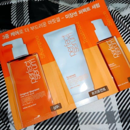 パーフェクトセラム オリジナルセラム/miseenscene/アウトバストリートメントを使ったクチコミ(1枚目)