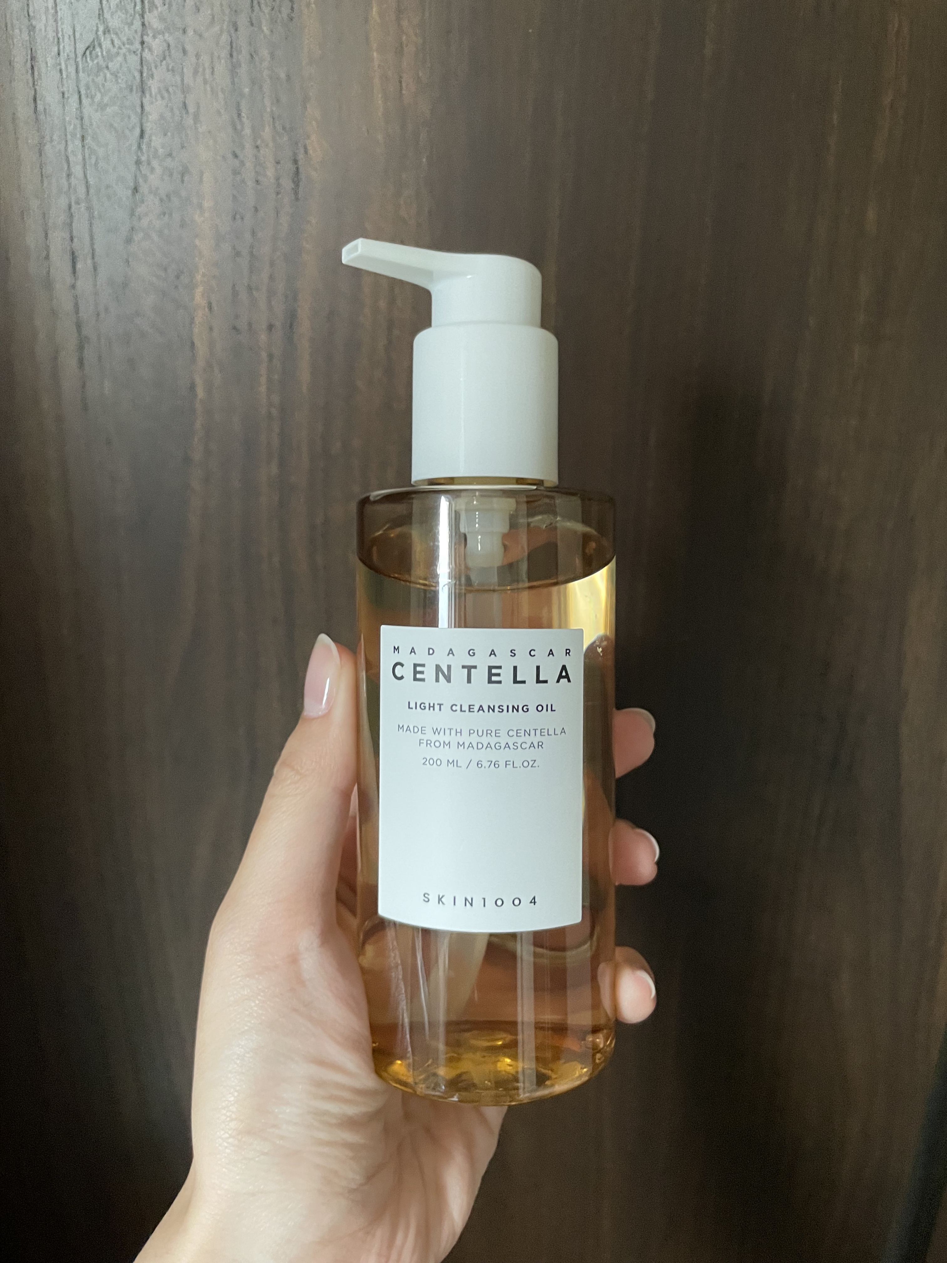 センテラ ライトクレンジングオイル/SKIN1004/オイルクレンジングを使ったクチコミ（1枚目）