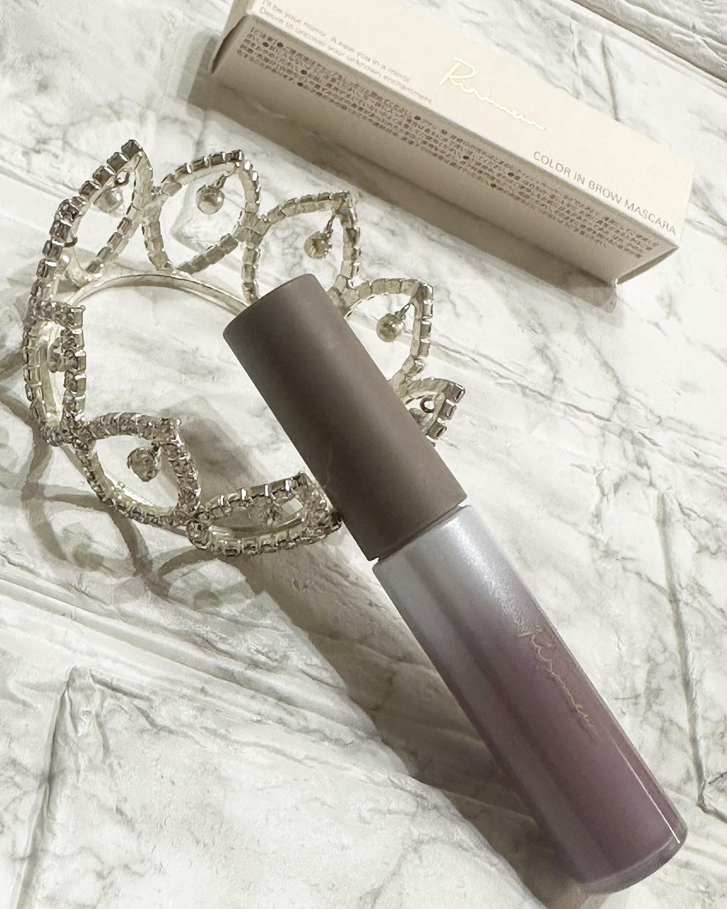 カラーインブロウマスカラ/Ririmew/眉マスカラを使ったクチコミ(2枚目)