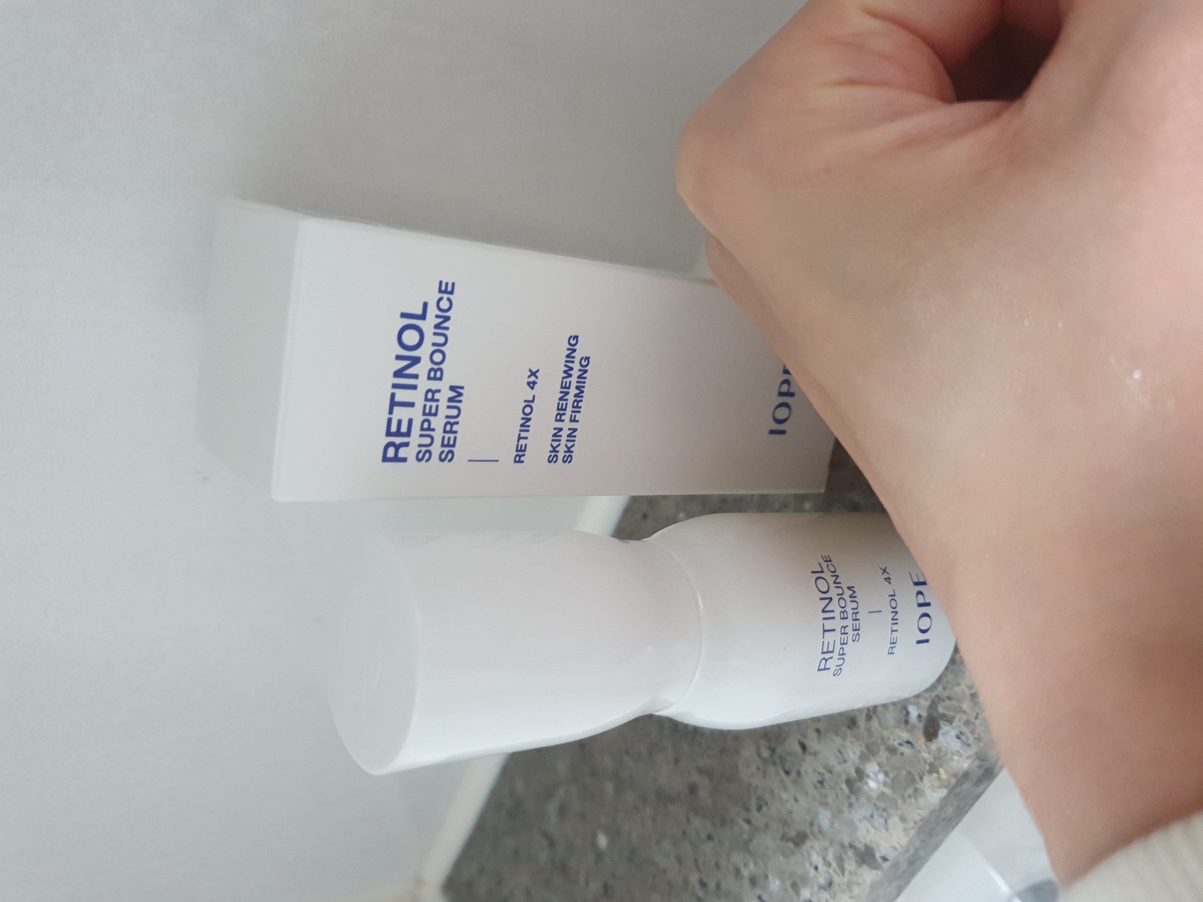 レチノール スーパーバウンス セラム/IOPE/美容液を使ったクチコミ（3枚目）
