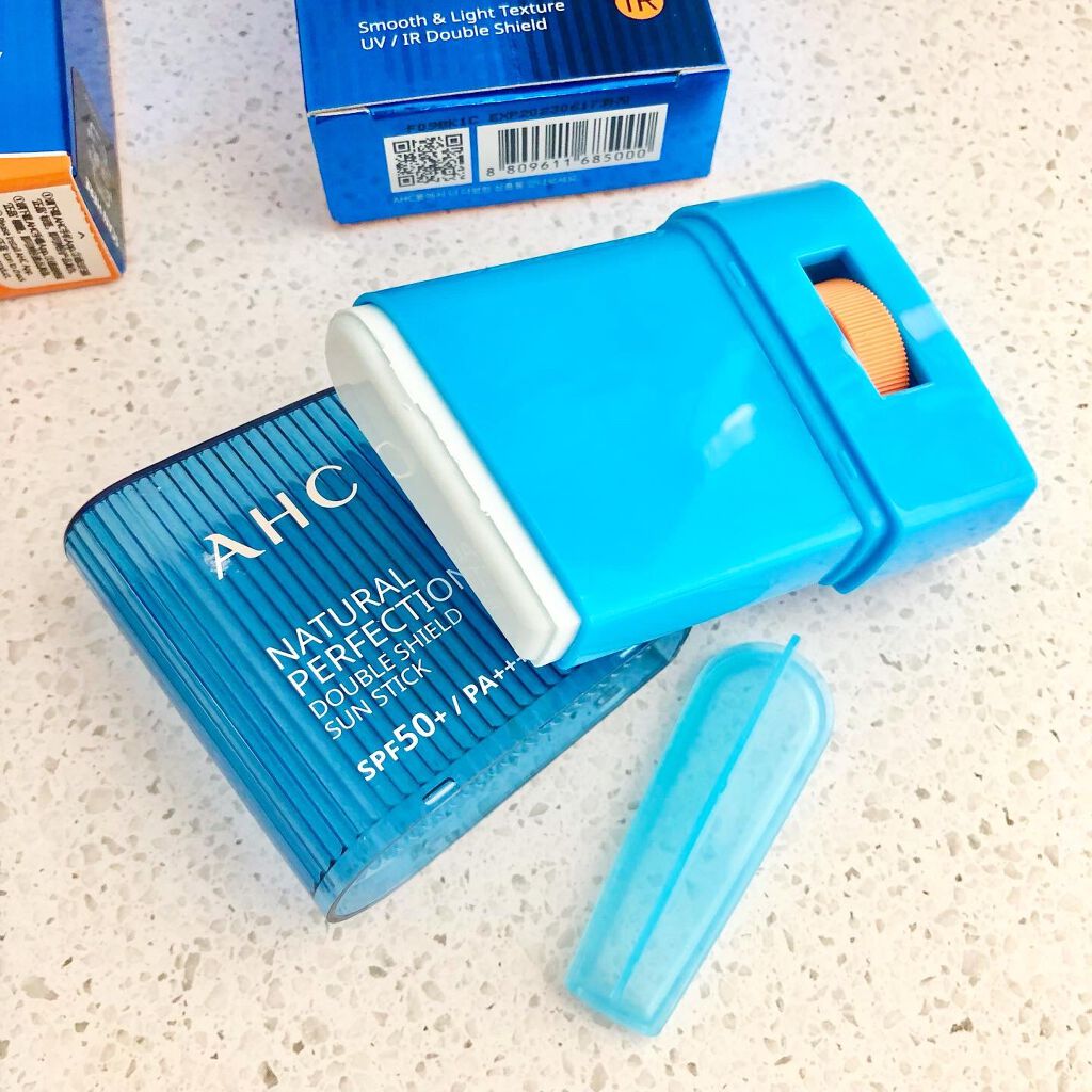  ナチュラルパーフェクションフレッシュサンスティック/AHC/日焼け止めスティックを使ったクチコミ（2枚目）
