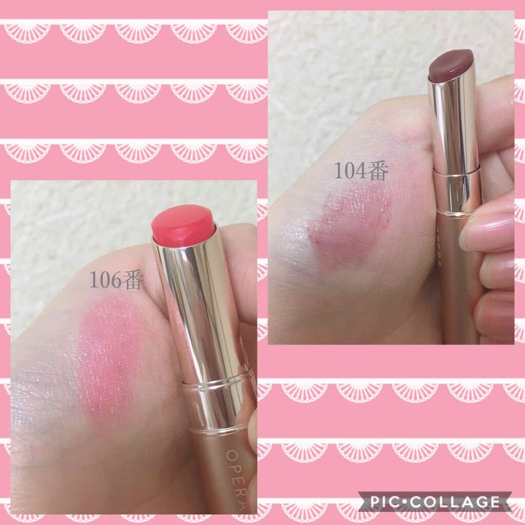 オペラ シアーリップカラー RN/OPERA/リップグロスを使ったクチコミ（2枚目）