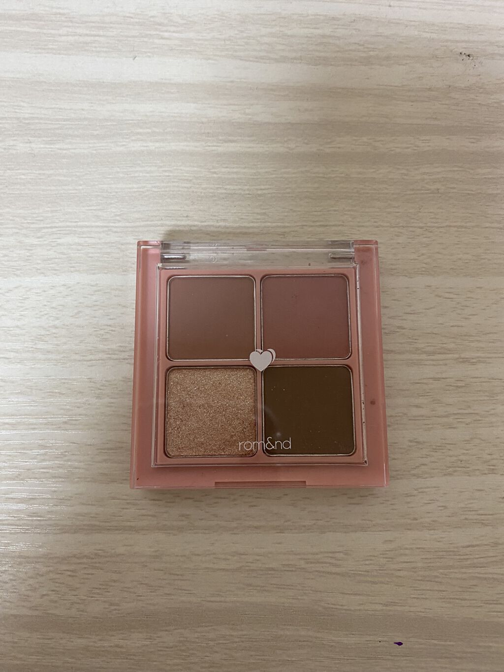 ベターザンアイズ/rom&nd/アイシャドウパレットを使ったクチコミ（2枚目）