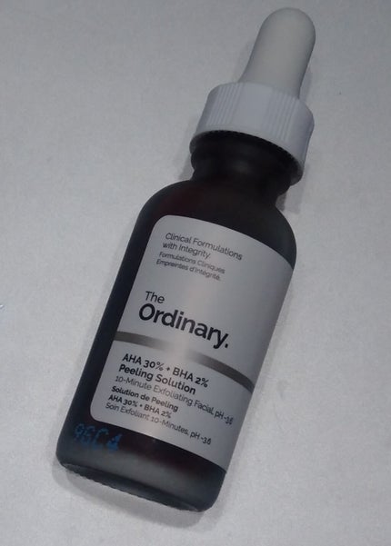 AHA 30% + BHA 2% Peeling Solution/The Ordinary/ピーリングを使ったクチコミ(1枚目)
