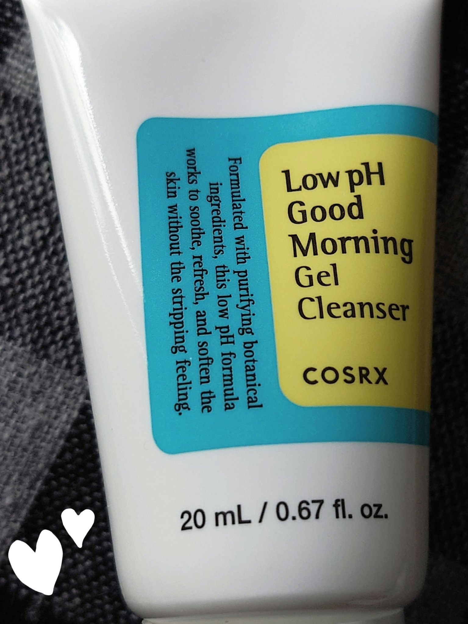 弱酸性グッドモーニングジェルクレンザー/COSRX/その他洗顔料を使ったクチコミ（2枚目）