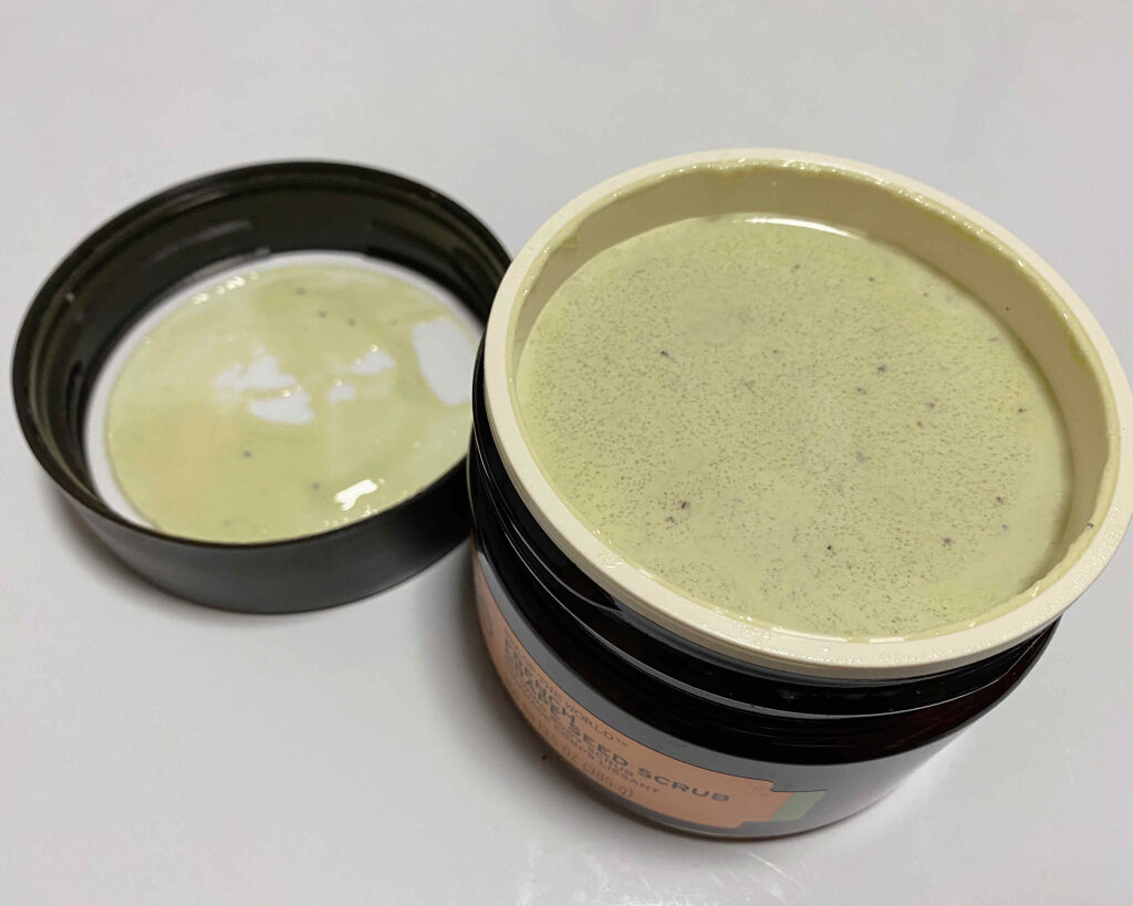 フレンチ リファイニングボディスクラブ 350ml/THE BODY SHOP/ボディスクラブを使ったクチコミ（2枚目）