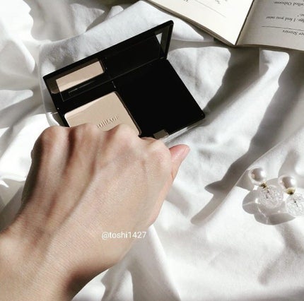 ドラマティックフェイスパウダー/マキアージュ/プレストパウダーを使ったクチコミ(4枚目)