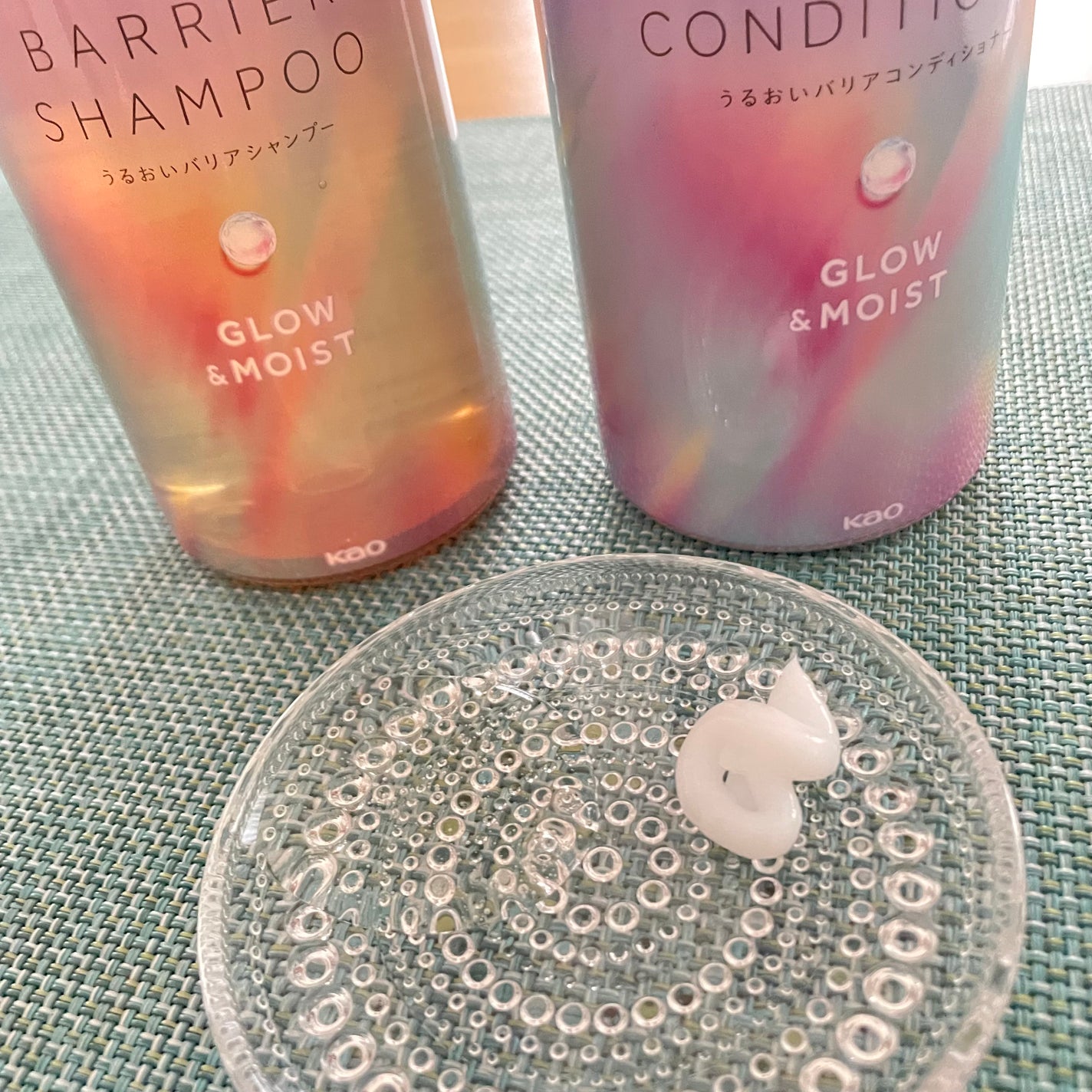 エッセンシャル プレミアム うるおいバリアシャンプー/コンディショナー グロウ&モイスト/エッセンシャル/市販シャンプーを使ったクチコミ(4枚目)