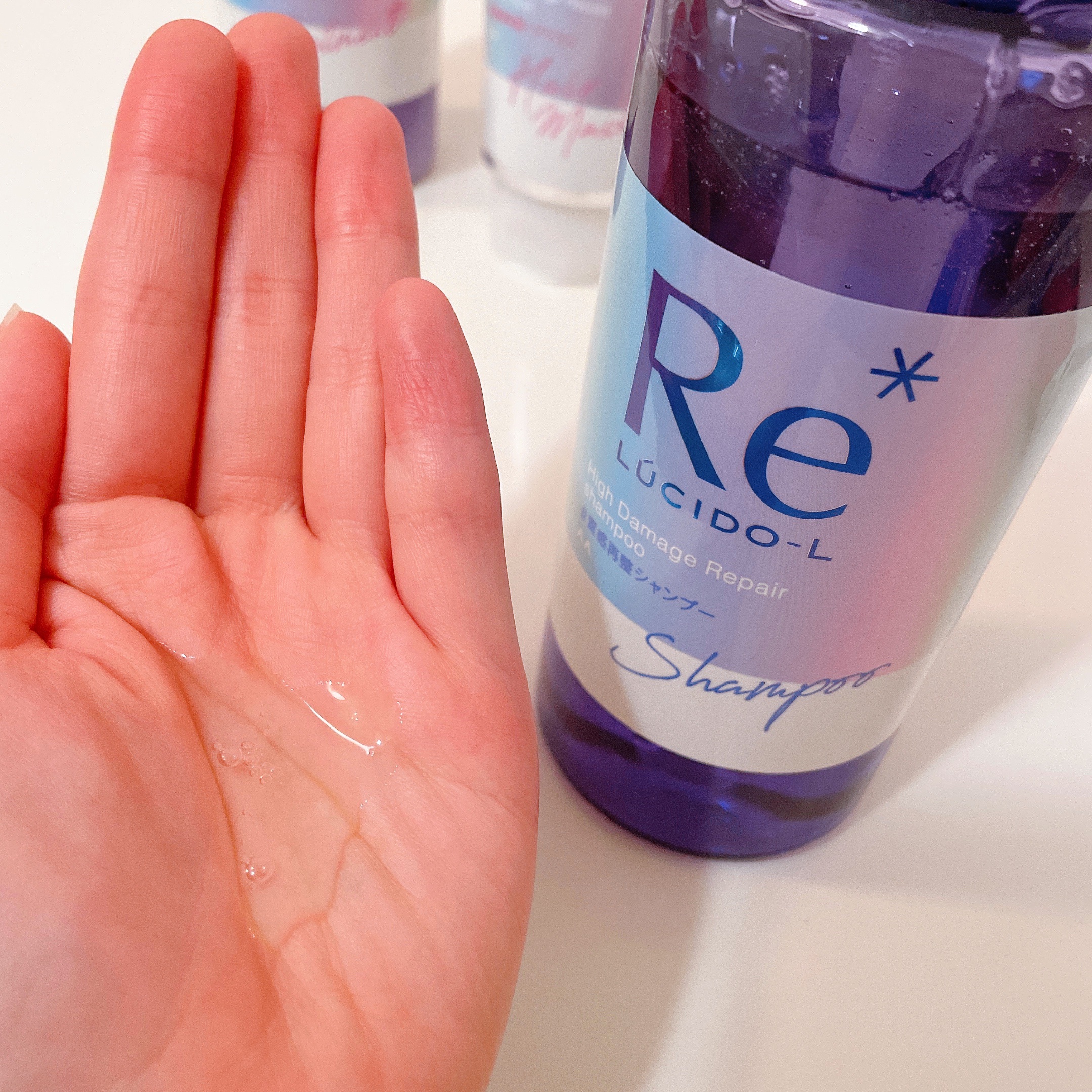 #質感再整ヘアマスク/ルシードエル/ヘアマスク・ヘアパックを使ったクチコミ（2枚目）