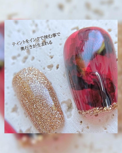 ゆうか🌻LIPSパートナー on LIPS 「BANDI赤べっ甲ネイル 皆さま、こんばんは.。◦♡北海道在住..」(4枚目)