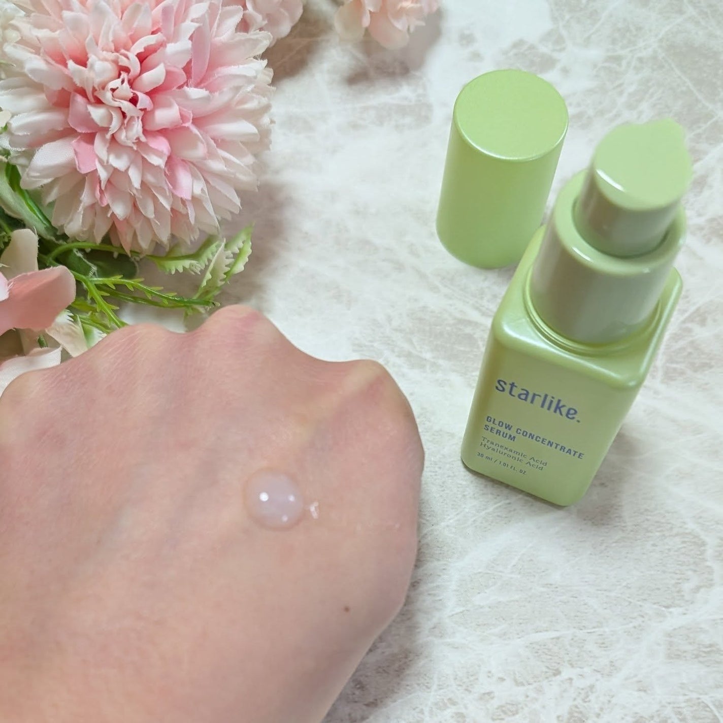 グロウコンセントレートセラム/STARLIKE/美容液を使ったクチコミ(3枚目)