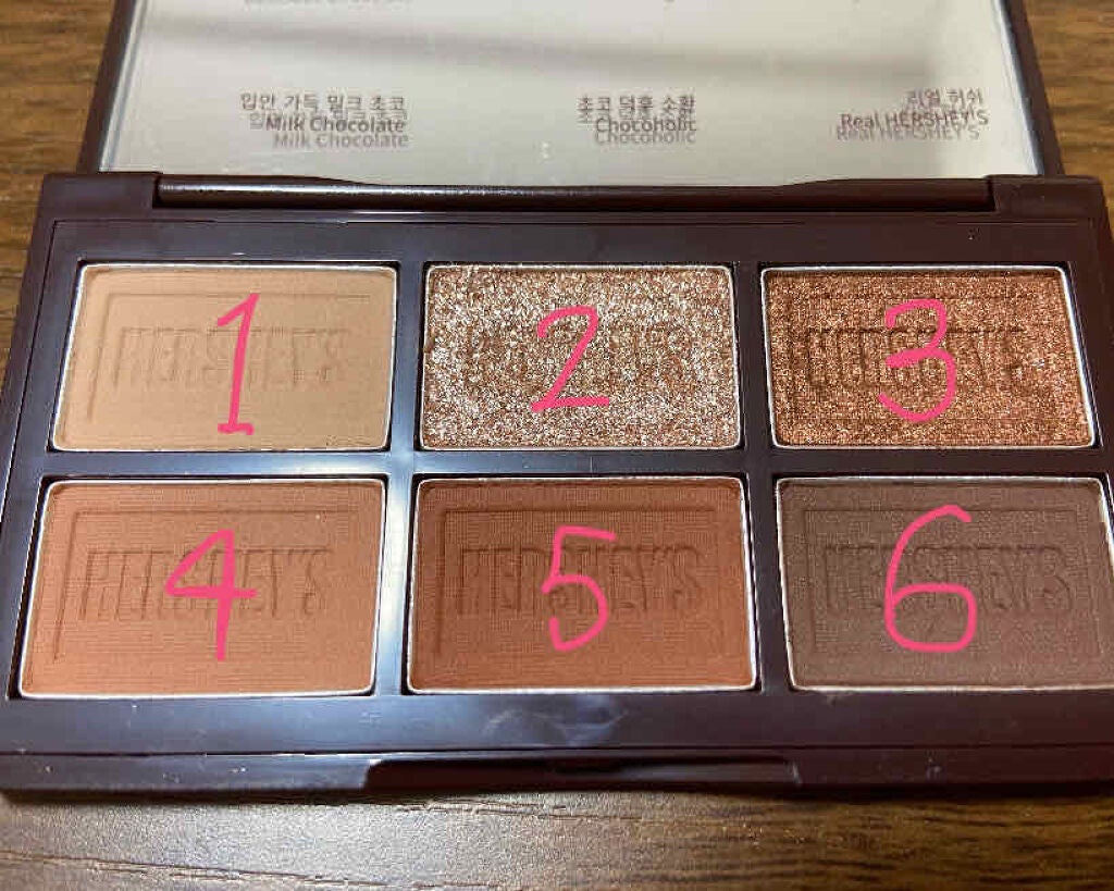 ハーシー プレイカラーアイズミニ/ETUDE/アイシャドウパレットを使ったクチコミ(3枚目)