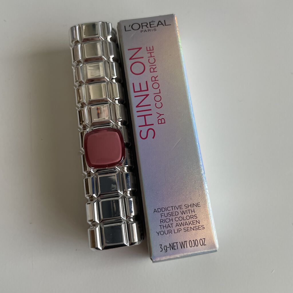 シャインオン/ロレアル パリ/口紅を使ったクチコミ（2枚目）