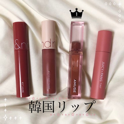 アピュー ジューシーパン ティント/A’pieu/リップティントを使ったクチコミ(1枚目)
