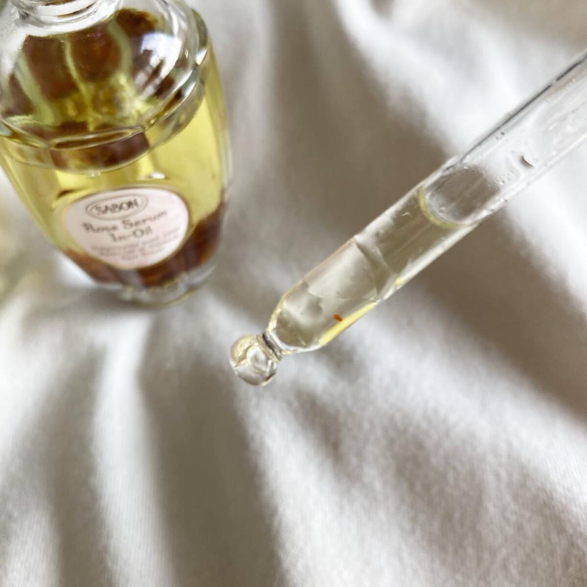 ローズセラムインオイル/SABON/フェイスオイルを使ったクチコミ（3枚目）